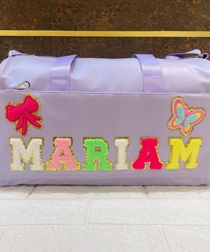 Premium Personalized Soft Foam Duffle Bags with Name & motifs