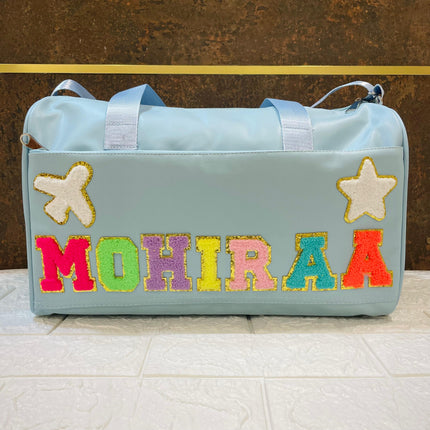 Premium Personalized Foam Duffle Bags with Name & motifs