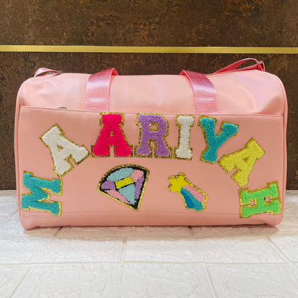 Premium Personalized Soft Foam Duffle Bags with Name & motifs