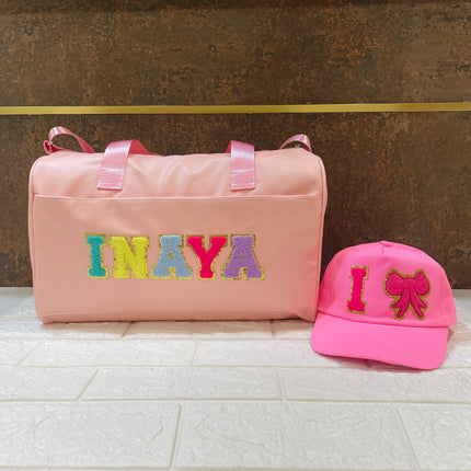 Premium Personalized Foam Duffle Bag & Cap Combo