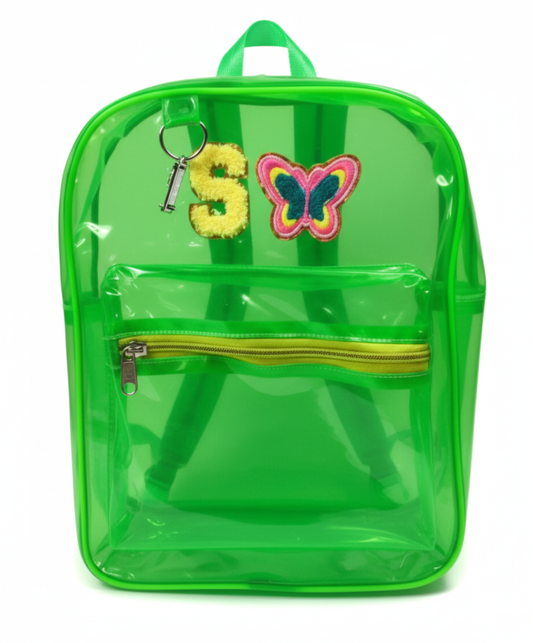 Customized Initial Cartoon Bagpack for Boys and Girls