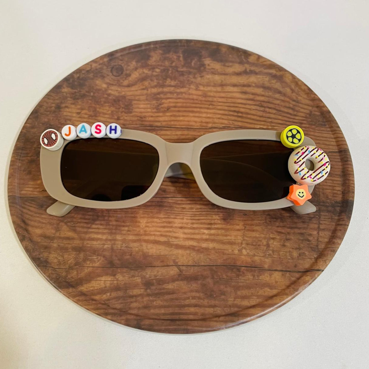 Customized Sunglasses for kids with name and cartoons - rectangle shape