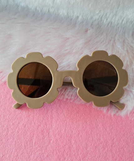 Flower Shape Polarized Sunglasses for Girls