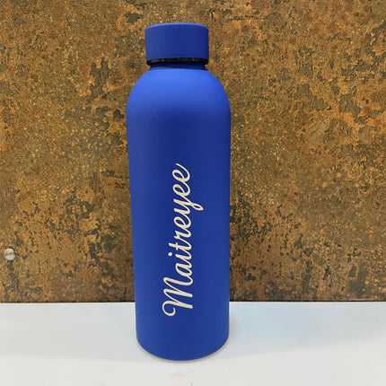 Customized Water Bottles with Name | Stainless Steel Double Insulated Water Bottles for Corporate Gifting - 500 ml