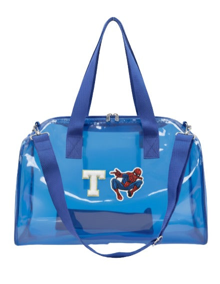 Customized Initial Cartoon Jelly Duffle Bag for Boys and Girls