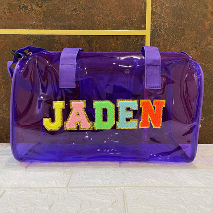 Personalised Swimming Jelly Duffle Bag for Boys & Girls