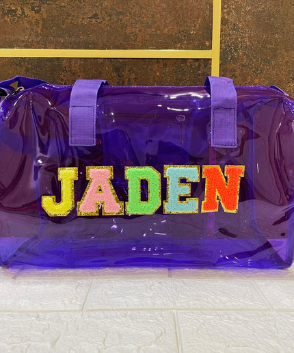 Personalised Swimming Jelly Duffle Bag for Boys & Girls