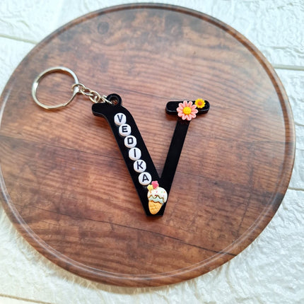 Customized Name Keychains with Cartoons