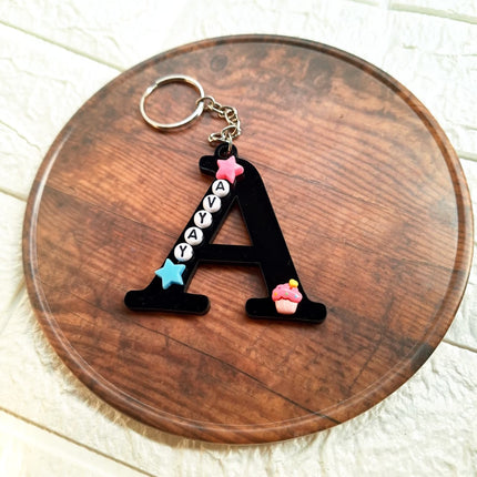 Customized Name Keychains with Cartoons