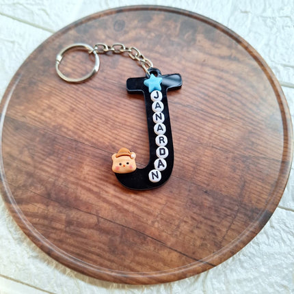 Customized Name Keychains with Cartoons