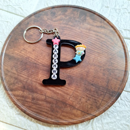 Customized Name Keychains with Cartoons