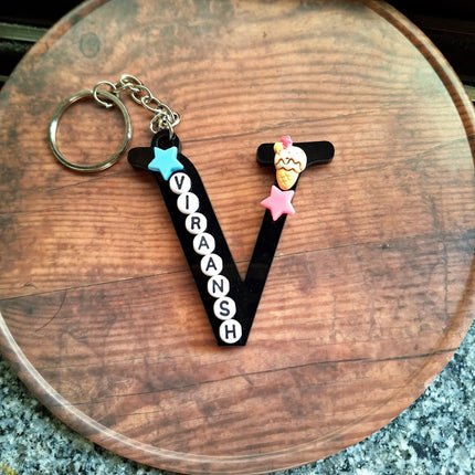 Customized Name Keychains with Cartoons