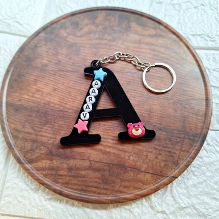 Customized Name Keychains with Cartoons