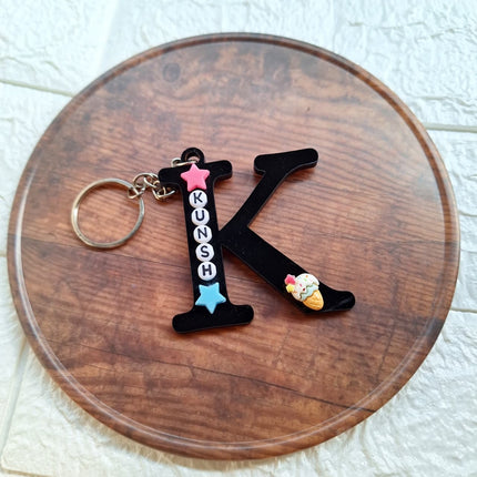 Customized Name Keychains with Cartoons