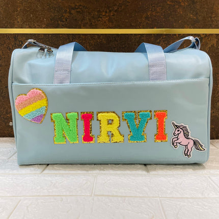 Premium Personalized Soft Foam Duffle Bags with Name & motifs