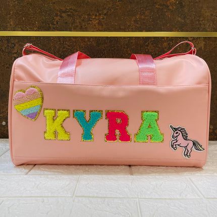 Premium Personalized Soft Foam Duffle Bags with Name & motifs