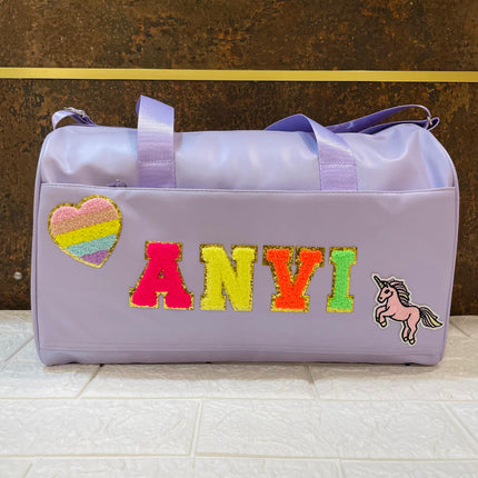 Premium Personalized Soft Foam Duffle Bags with Name & motifs