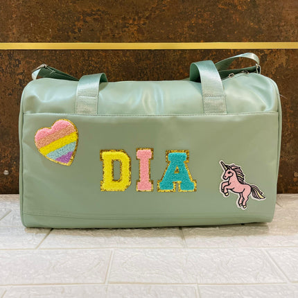 Premium Personalized Soft Foam Duffle Bags with Name & motifs