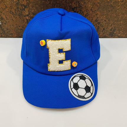 Customized Kids Caps - Initial & Cartoon with Beads