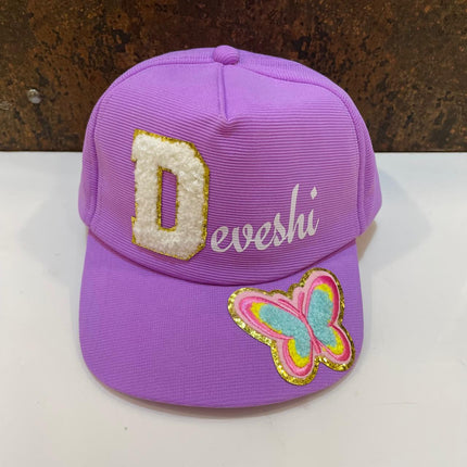 Customized Cap for Kids with Full name with Cartoon - Return gifts