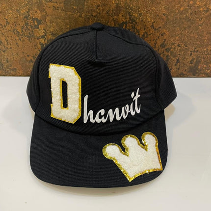 Customized Cap for Kids with Full name with Cartoon - Return gifts
