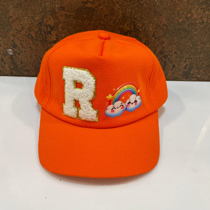 Customized Cap for Kids with Initial and cartoon - Return gifts