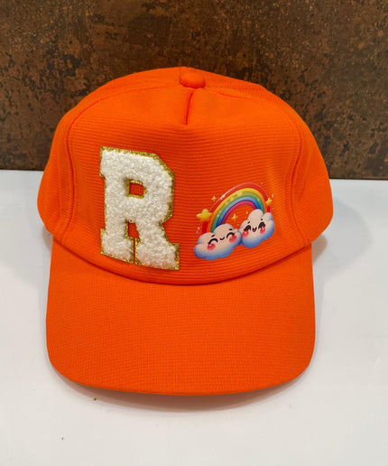 Customized Cap for Kids with Initial and cartoon - Return gifts