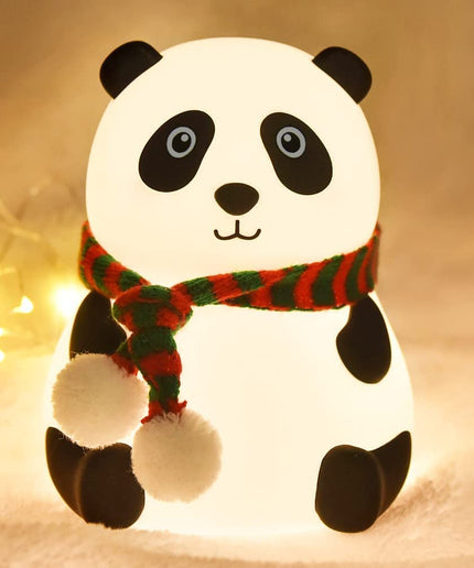 Panda Night Lamp for Kids | Night Light for Bedroom 7 Color Changing Touch Sensor