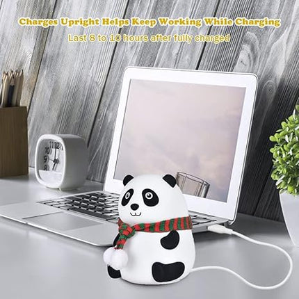 Panda Night Lamp for Kids | Night Light for Bedroom 7 Color Changing Touch Sensor
