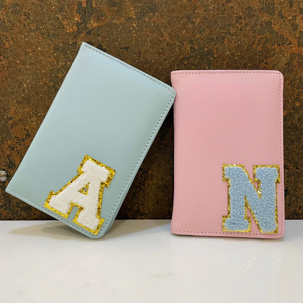 Personalized Initial Passport Cover