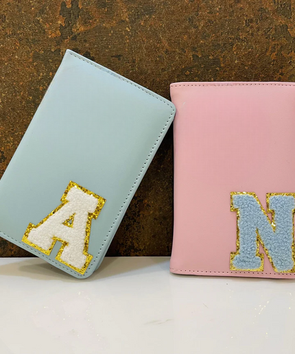 Personalized Initial Passport Cover