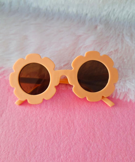 Flower Shape Polarized Sunglasses for Girls