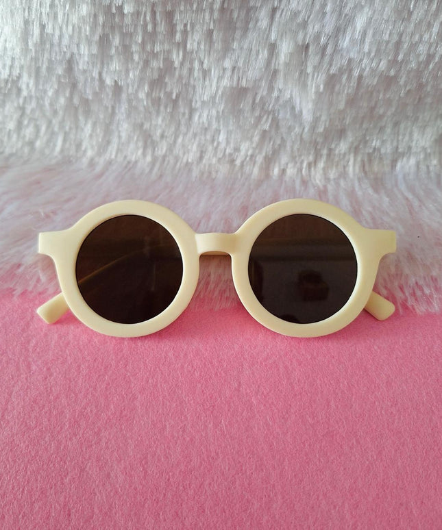 Round Shape Polarized Sunglasses for Toddlers - Unisex