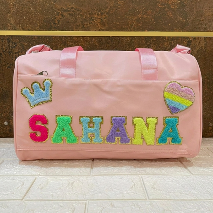 Premium Personalized Soft Foam Duffle Bags with Name & motifs