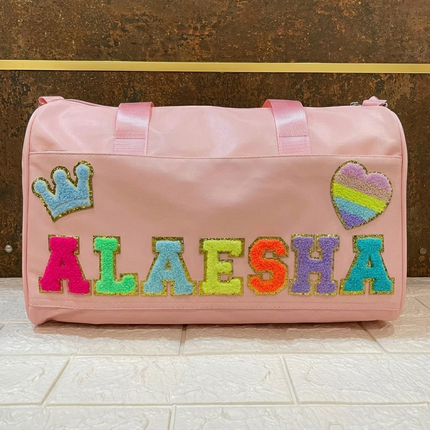 Premium Personalized Soft Foam Duffle Bags with Name & motifs