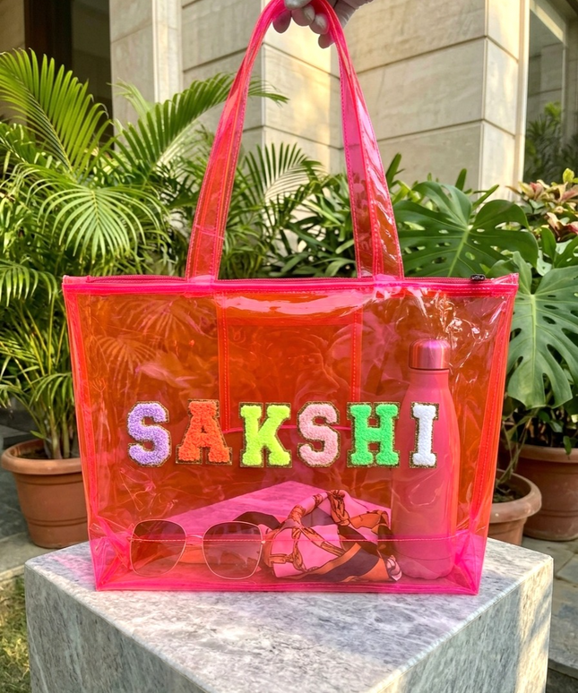 Customized Jelly Tote Bag