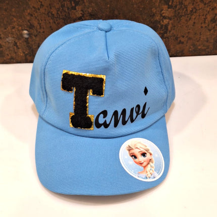 Printed Name and Cartoon Kids Cap - Return gifts