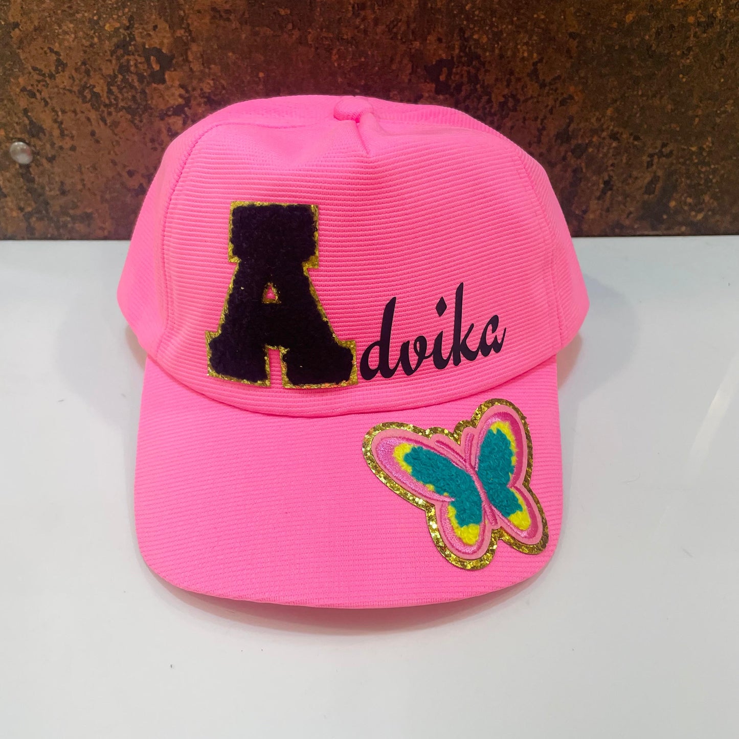 Customized Cap for Kids with Full name with Cartoon - Return gifts