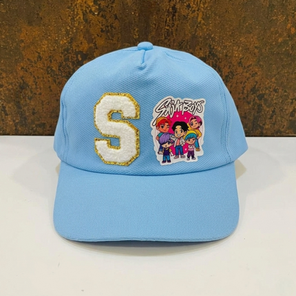 Customized Cap for Kids with Initial and cartoon - Return gifts