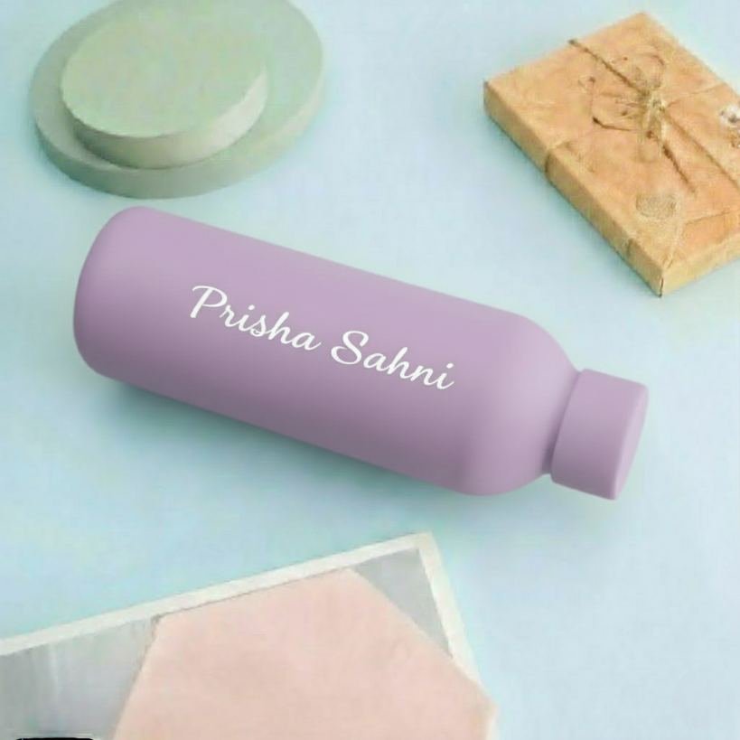 Customized Water Bottles with Name | Stainless Steel Double Insulated Water Bottles for Corporate Gifting - 500 ml