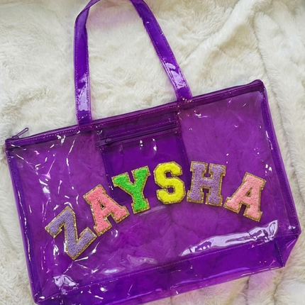 Customized Jelly Tote Bag