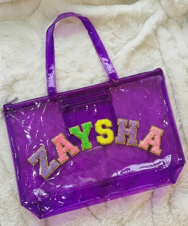 Customized Jelly Tote Bag