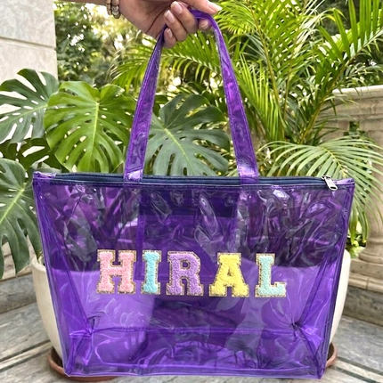 Customized Jelly Tote Bag