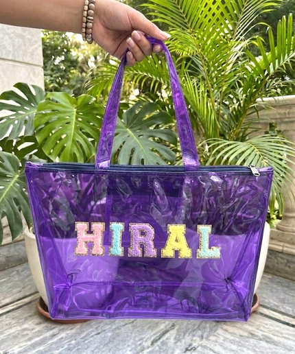 Customized Jelly Tote Bag