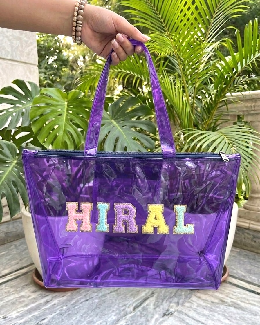 Customized Jelly Tote Bag