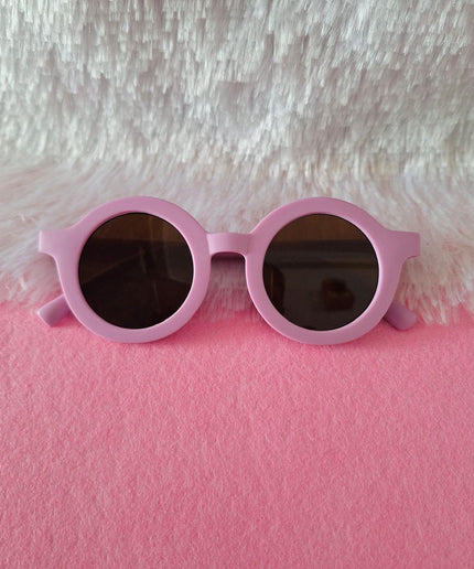 Round Shape Polarized Sunglasses for Toddlers - Unisex