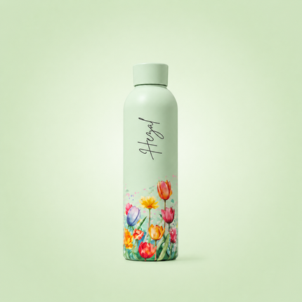 Quench Personalised Floral Water Bottles