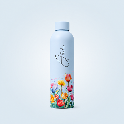 Quench Personalised Floral Water Bottles