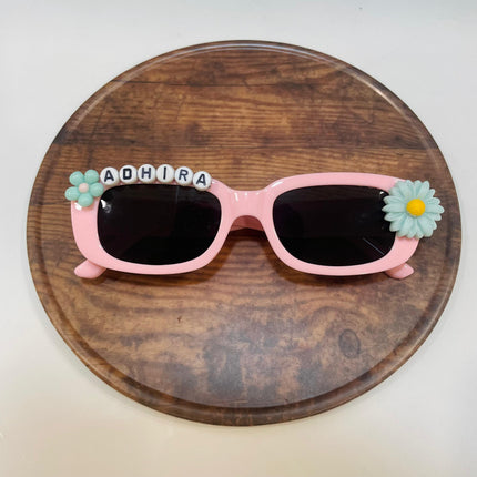 Personalized Rectangle Sunglasses for Kids- 5-8 yrs