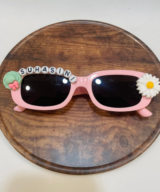 Personalized Rectangle Sunglasses for Kids- 5-8 yrs